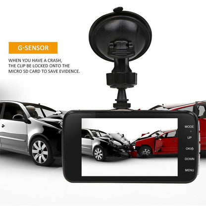 1080P Car Dash Camera Dual Front and Rear Night Vision Kit