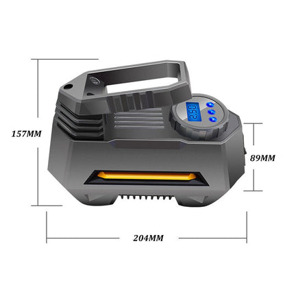 Portable Digital Car Air Compressor Tire Inflator With Emergency Flashlight - Factory Direct Shop