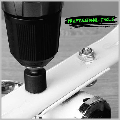 Swanlake 20Pcs Garden Tools Power Nut Driver Set Impact Drill SAE and Metric