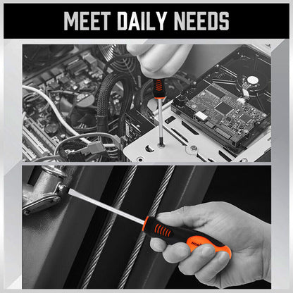 HORUSDY 8件組磁性螺絲起子組防滑手把十字槽工俱全新