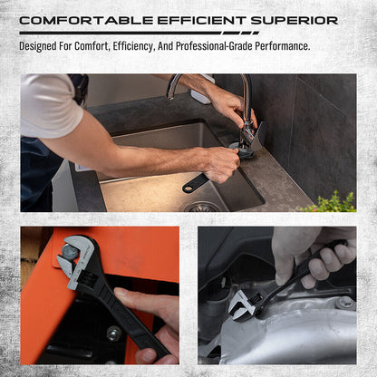 SEDY 4Pc Adjustable Wrench Set Shifter Heavy Duty SAE