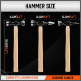 Auto Body Panel Repair Hammer Tool Kit 7 Piece Car Dent