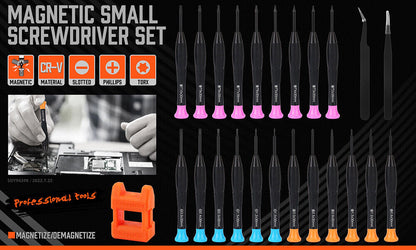 24-Piece Magnetic Precision Screwdriver Set