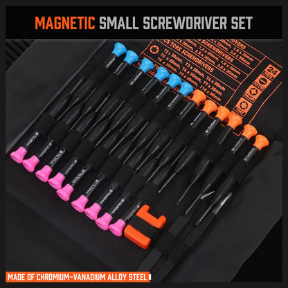 24-Piece Magnetic Precision Screwdriver Set