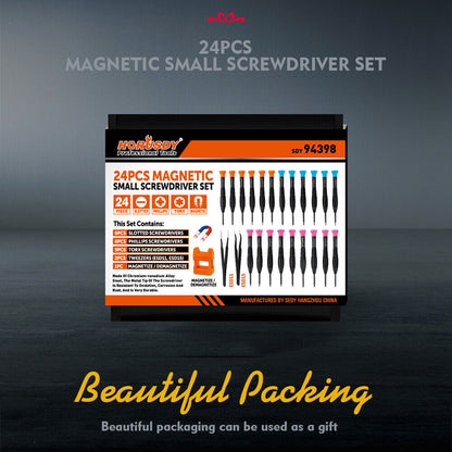 24-Piece Magnetic Precision Screwdriver Set