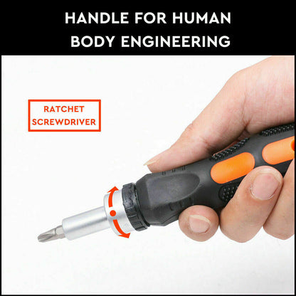 58 件式棘輪螺絲刀頭套裝螺母起子套裝六角梅花扳手十字槽