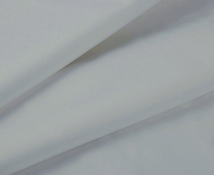 1000TC Ultra Soft Fitted Sheet & 2 Pillowcases Set - Queen Size Bed - Silver