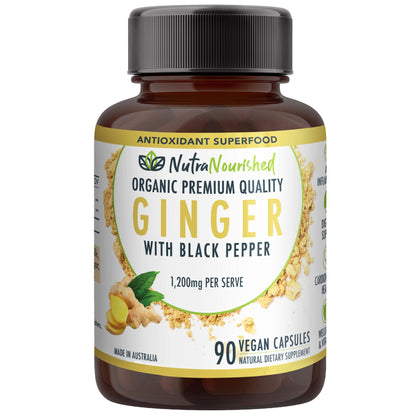 Ginger Capsules Organic Vegan