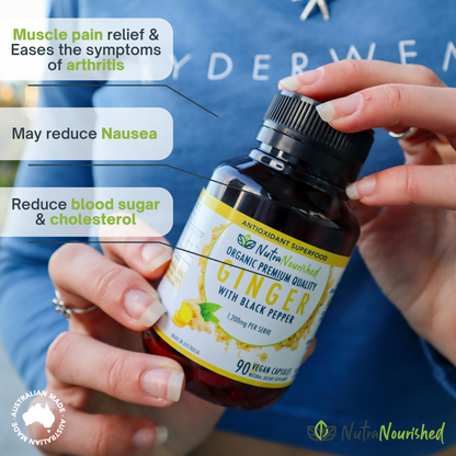 Ginger Capsules Organic Vegan