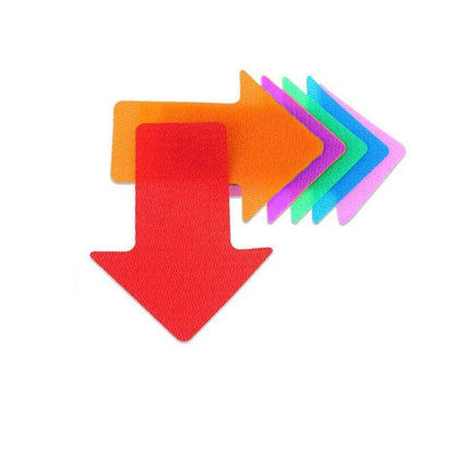 Classroom Sit Dots Carpet Spot Markers 30pcs Circles Stars Arrows Teaching Tool - Arrow