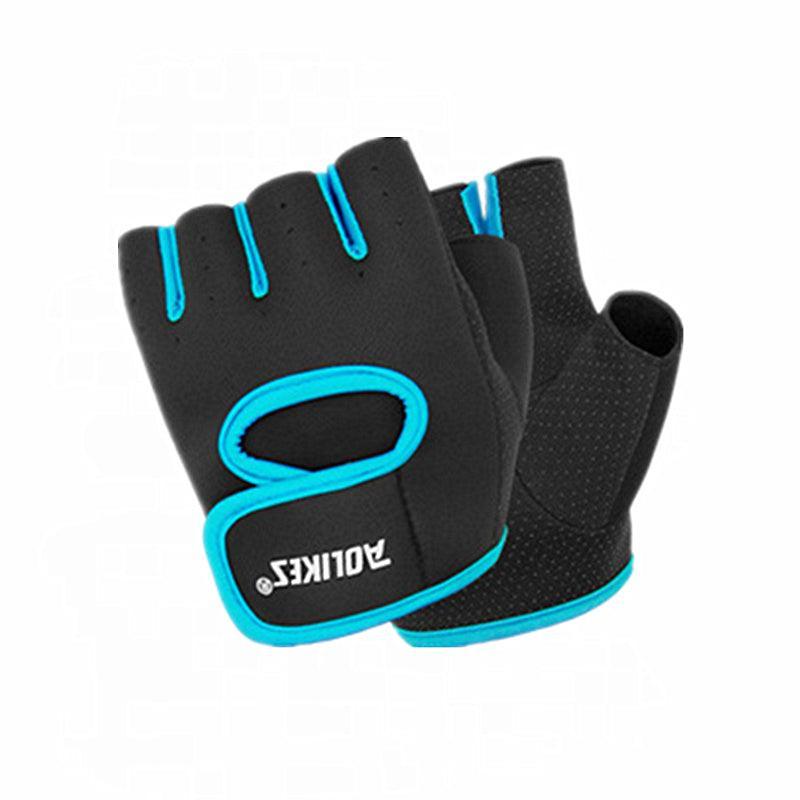 Gym Gloves Fingerless - L - Black - Factory Direct Shop