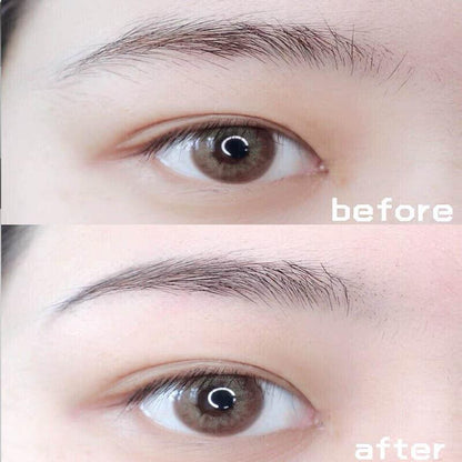 3Pcs Eyebrow Razor Set Facial Hair Remover Dermaplaning Shaving Tool Kit - Clear eyebrow razor*2+Scissor comb