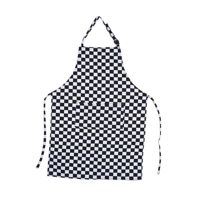 Apron with Pocket 2Pcs Chef Butcher Kitchen Cooking Baking Restaurant Wear - Black