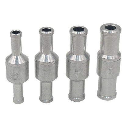2X 6/8/10/12Mm One Way Non Return Check Valve Air Fuel Petrol Diesel Oil Vacuum - 12MM