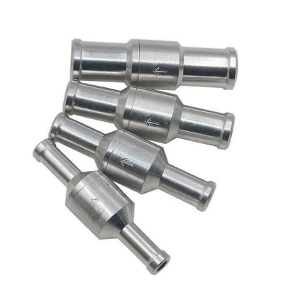 2X 6/8/10/12Mm One Way Non Return Check Valve Air Fuel Petrol Diesel Oil Vacuum - 6MM