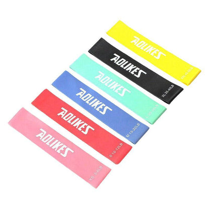 Aolikes Resistance Bands Power Heavy Strength Exercise Fitness Gym Yoga - Black 500*50*1.1 (35-40 lbs)