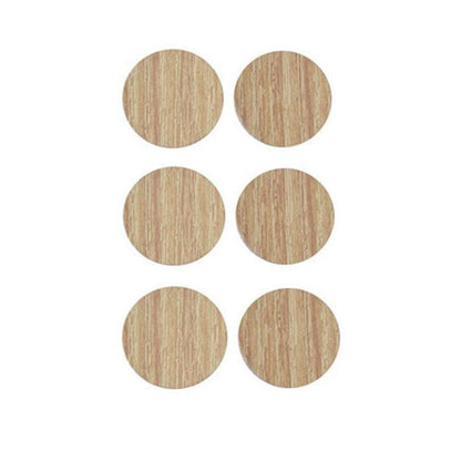 54 X Self Adhesive Decorative Screw Cover Caps Holes Cams Furniture Kitchen 20mm - PC 103