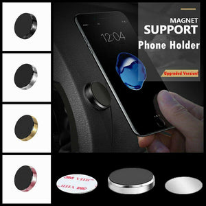 Universal Dashboard Phone Holder Car Mount Stand with Secure Grip - Gold *1