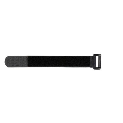 Magic Cable Ties Reusable Winder Coded Organiser Cords Hook Loop Black - 20*300mm  10PCS