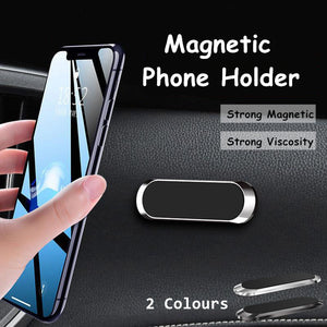 Phone Holder Mount Dashboard Stand for Car Mobile Smartphone Mini Size Grip Pad - Silver *1 Unit