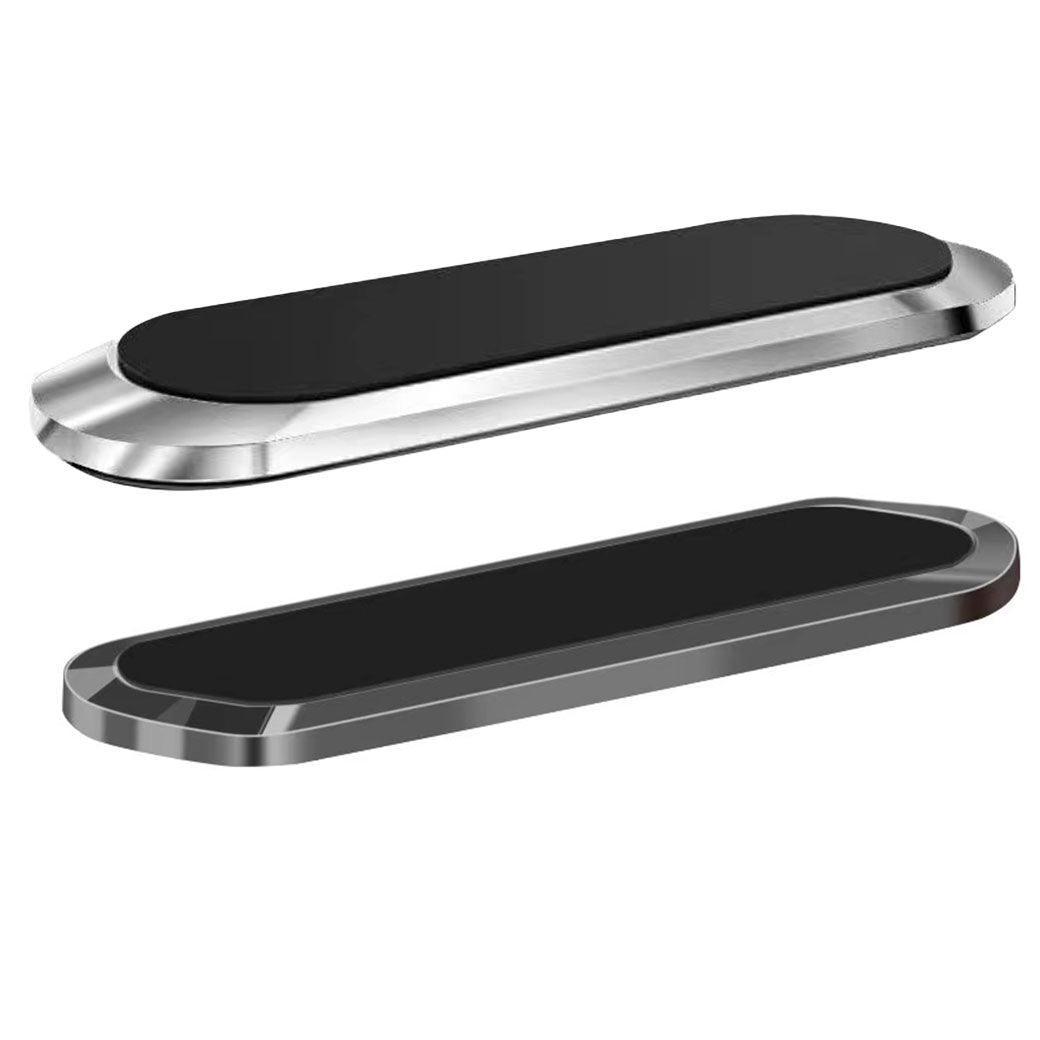 Phone Holder Mount Dashboard Stand for Car Mobile Smartphone Mini Size Grip Pad - Silver *1 Unit