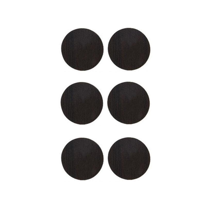 54 X Self Adhesive Decorative Screw Cover Caps Holes Cams Furniture Kitchen 20mm - PC 155