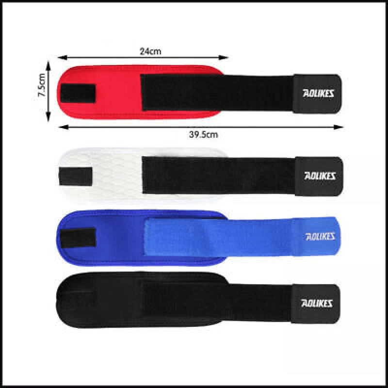 Aolikes Adjustable Sports Gym Wrist Support Brace Wrap Band Wristband Strap Au - Blue - Factory Direct Shop