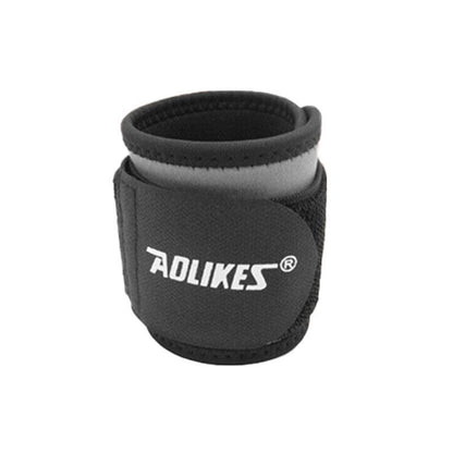 Aolikes Adjustable Sports Gym Wrist Support Brace Wrap Band Wristband Strap Au - Black+Red - Factory Direct Shop