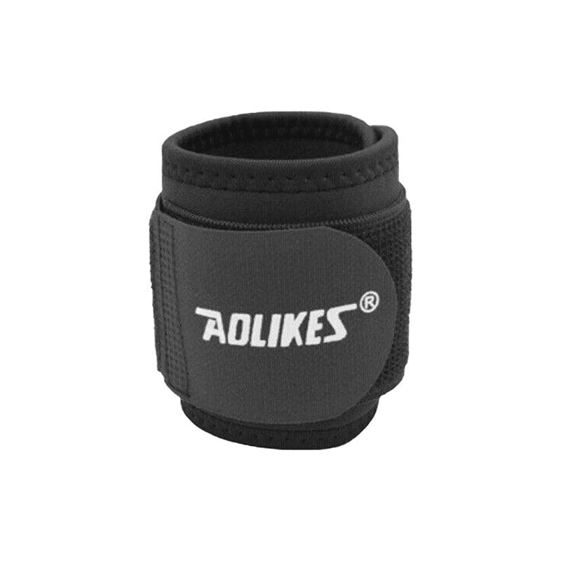Aolikes Adjustable Sports Gym Wrist Support Brace Wrap Band Wristband Strap Au - Black+Purple - Factory Direct Shop