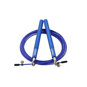 Blue  Skipping Rope on a white background
