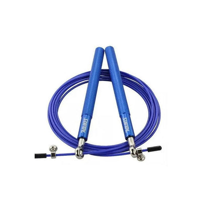 Blue  Skipping Rope on a white background
