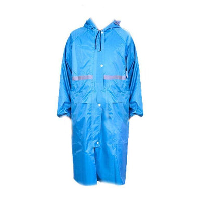Men's Overalls Waterproof Raincoat Lightweight Work Hooded Long Coats RAIN COAT 2XL Size - Yellow