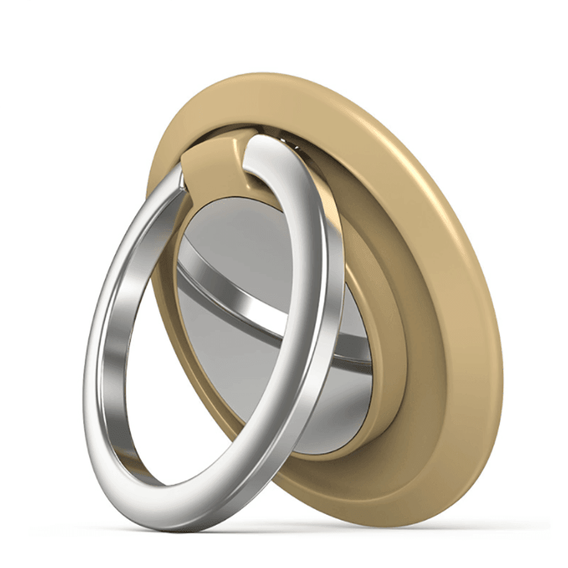 Iring Phone Ring Finger Holder Stand Car Mount Hook For Iphone Ipad Mobile Grip - A5- Blue