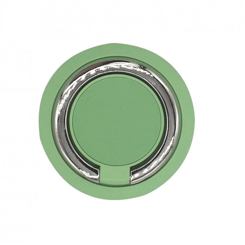 Iring Phone Ring Finger Holder Stand Car Mount Hook For Iphone Ipad Mobile Grip - B7- Blue Green