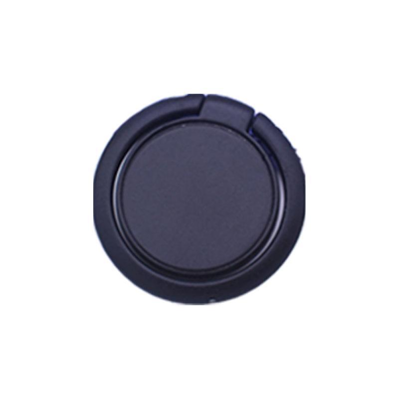 Phone Ring Bracket 360 Degree Rotation Solid Colour Mobile Holder Grip Stand - Blue