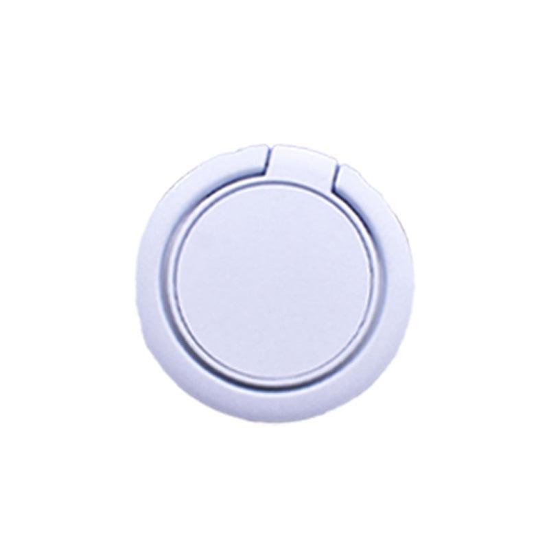 Phone Ring Bracket 360 Degree Rotation Solid Colour Mobile Holder Grip Stand - Blue
