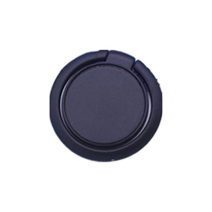 Phone Ring Bracket 360 Degree Rotation Solid Colour Mobile Holder Grip Stand - Red