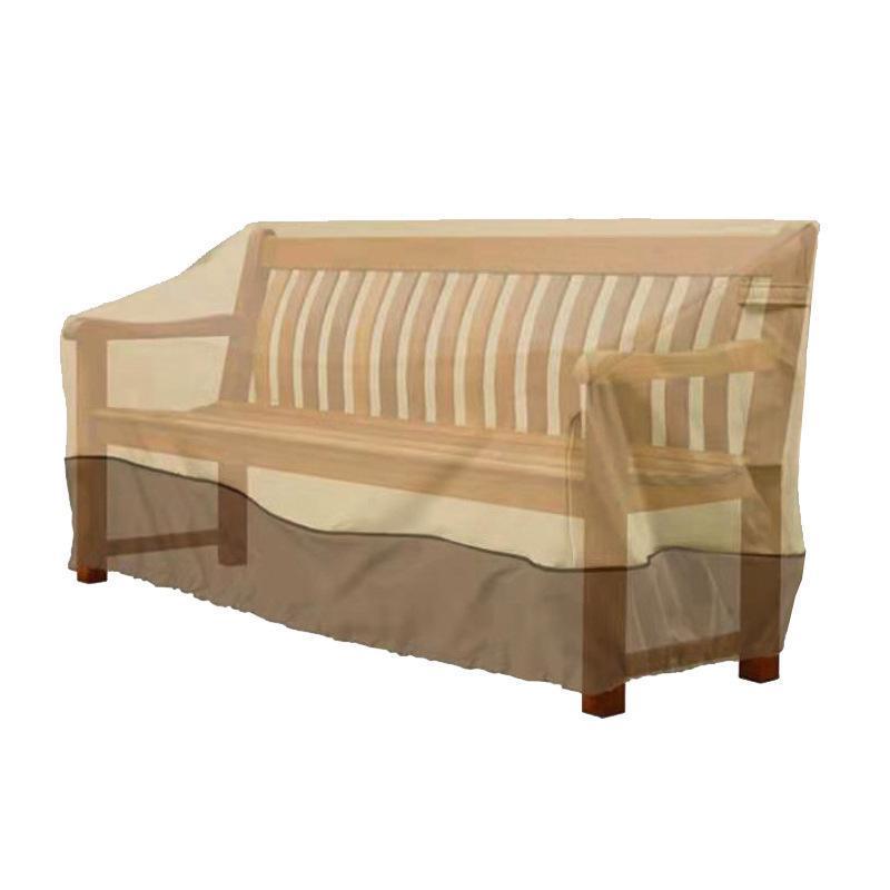 Outdoor Waterproof Patio Chair Cover Lounge Deep Seat Cover Furniture Sofa Cover Grey Black - 85*80*91.5CM