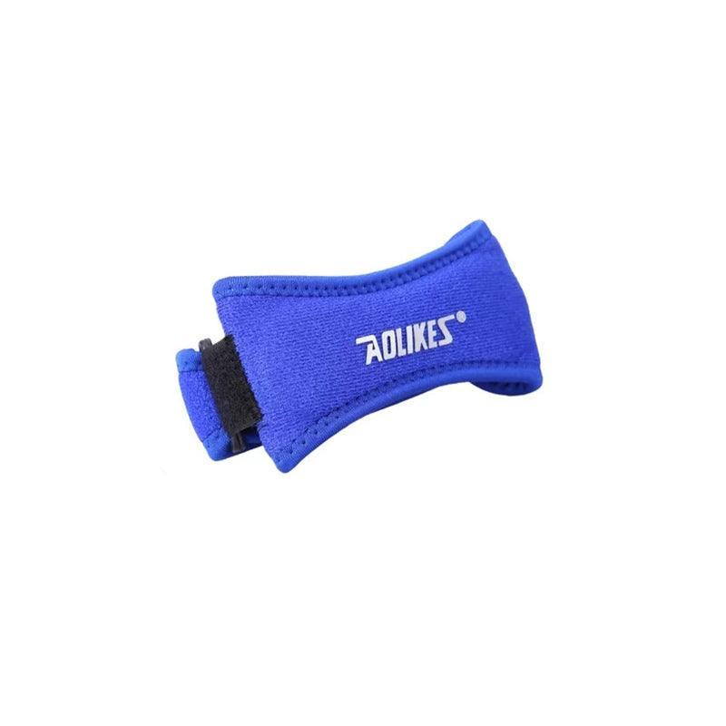 Aolikes Knee Strap Patella Jumper Gel Runner Tennis Sports Brace Support - Blue - Factory Direct Shop