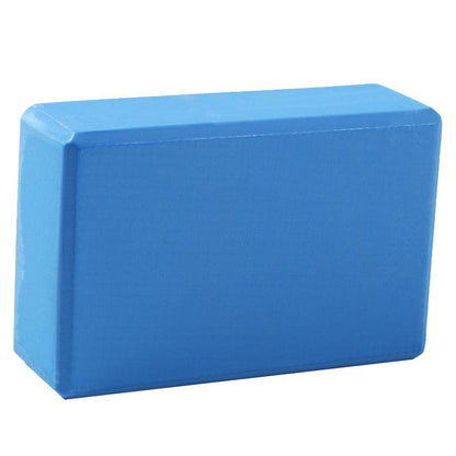 2PCS Yoga Blocks Foam Brick Fitness Exercise Stretch Gym Pilates Tool - Blue