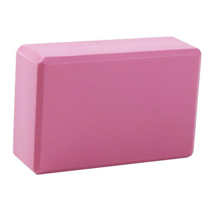 2PCS Yoga Blocks Foam Brick Fitness Exercise Stretch Gym Pilates Tool - Pink