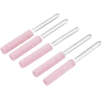 10 Pack Chain Tool Sharpener Grinding Stones for Rotary Bit Kits 4/4.8/5.5mm - 3MM X 5.5MM