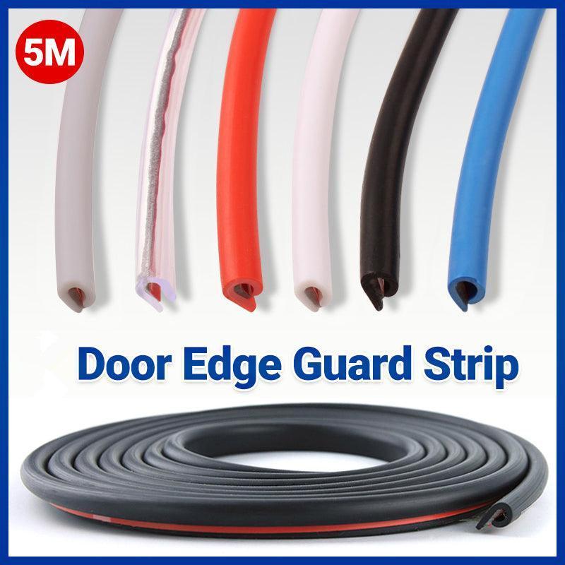 5M Car Door Edge Protector Strip Anti-Scratch Protection Rubber Trim Seal Au - Red