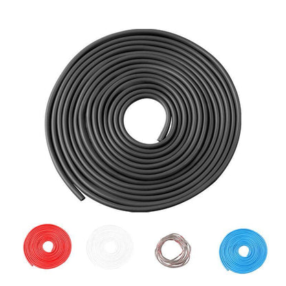 5M Car Door Edge Protector Strip Anti-Scratch Protection Rubber Trim Seal Au - Red