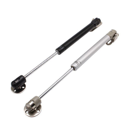 4PCS 60N Gas Strut Kitchen Cabinet Cupboard Door Hinges Stays - Silver