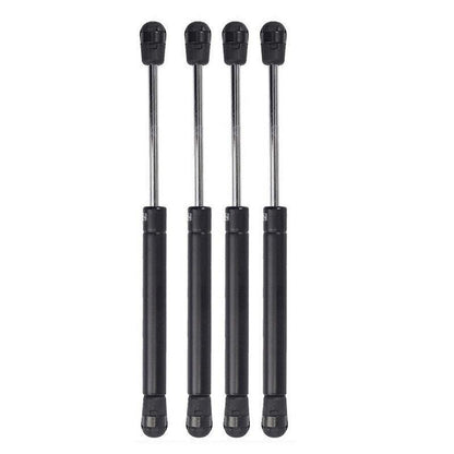 4PCS 60N Gas Strut Kitchen Cabinet Cupboard Door Hinges Stays - Silver