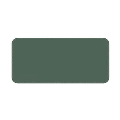 Large Leather Mouse Pad 80x40cm Desk Mat Gaming Extended Waterproof Anti Slip - Grey