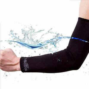 3 Pairs Cooling Sport Arm Stretch Sleeves Sun Uv Protection Covers Cycling Golf - Camo x 3 Pairs