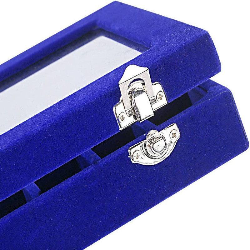Velvet Earring Jewelry Display Hanger Organizer Box Holder Storage Case Au Stock - Black