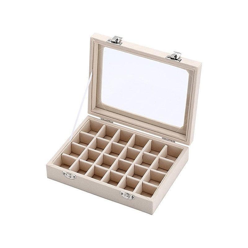 Velvet Earring Jewelry Display Hanger Organizer Box Holder Storage Case Au Stock - Black